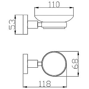 Мыльница Rav-Slezak Colorado COA0300ZRL розовый золотистый купить в интернет-магазине сантехники Sanbest