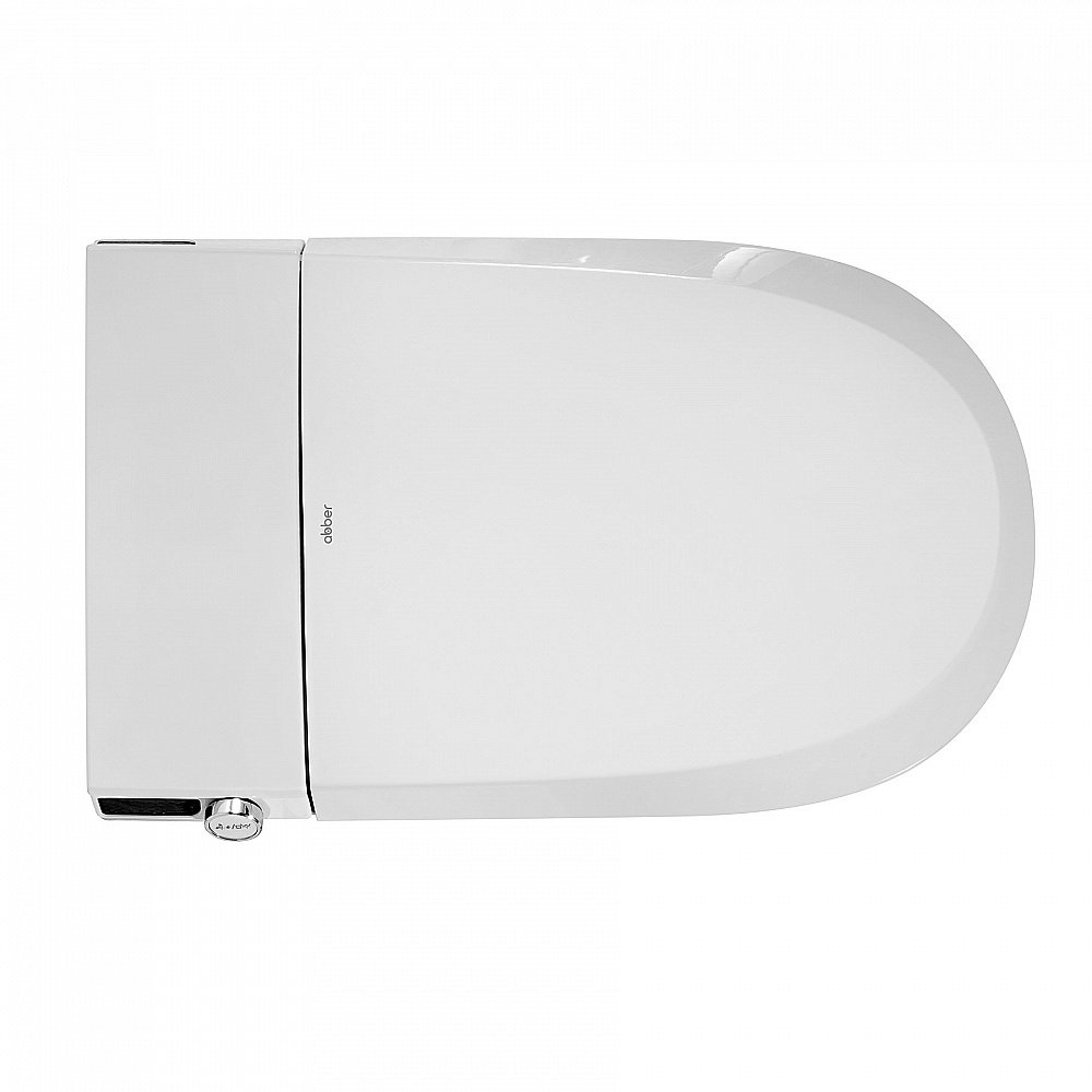 Унитаз-биде подвесной Abber Bequem AC1119S электронный, импульсный смыв, с крышкой микролифт белый купить в интернет-магазине Sanbest
