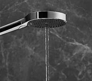 Душевая гарнитура Hansgrohe Rainfinity 130 3jet EcoSmart 27672000 купить в интернет-магазине сантехники Sanbest