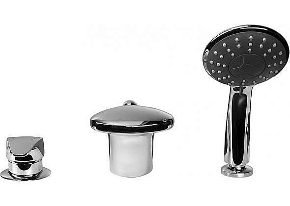 Смеситель на борт ванны Bravat Cobra 7F5140197CP-1-RUS купить в интернет-магазине сантехники Sanbest