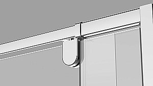 Душевая дверь Veconi Vianno VN-32 80 прозрачная купить в интернет-магазине Sanbest