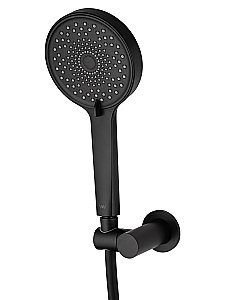 Смеситель для ванны с душем WONZON & WOGHAND BRILLIANT, Черный матовый (WW-88037079-MB) купить в интернет-магазине сантехники Sanbest