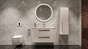 Унитаз подвесной с функцией биде CREAVIT ELEGANT EG321-00 белый, безободковый купить в интернет-магазине Sanbest