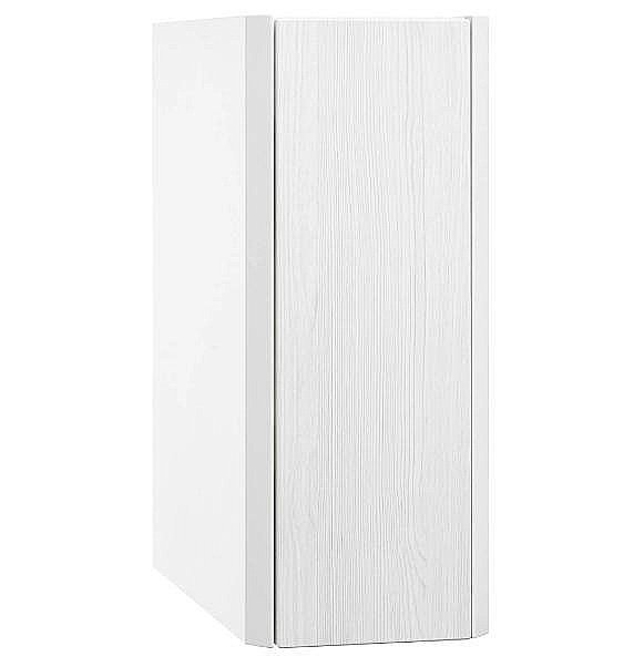 Подвесной шкаф Акватон Брук 20х50 с бутылочницей дуб латте для ванной в интернет-магазине сантехники Sanbest