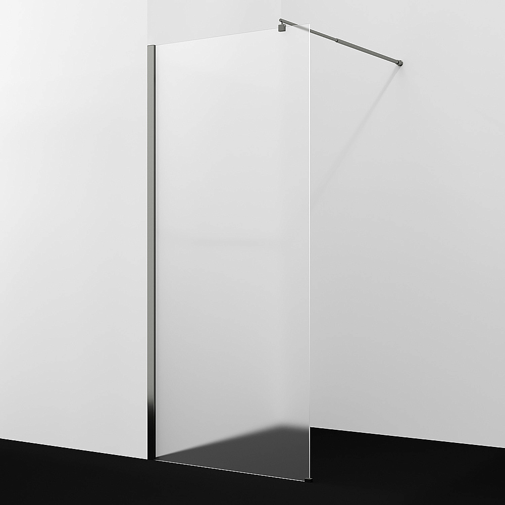 Душевое ограждение WasserKRAFT Rur 30W46GR-MG 110 профиль графит/стекло матовое купить в интернет-магазине Sanbest