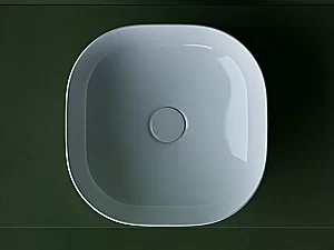 Раковина накладная Ceramica Nova Element 38 CN5032 белая купить в интернет-магазине Sanbest