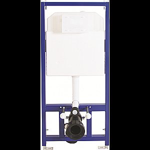 Инсталляция для унитаза BERGES NOVUM с кнопкой L5 черная купить в интернет-магазине сантехники Sanbest