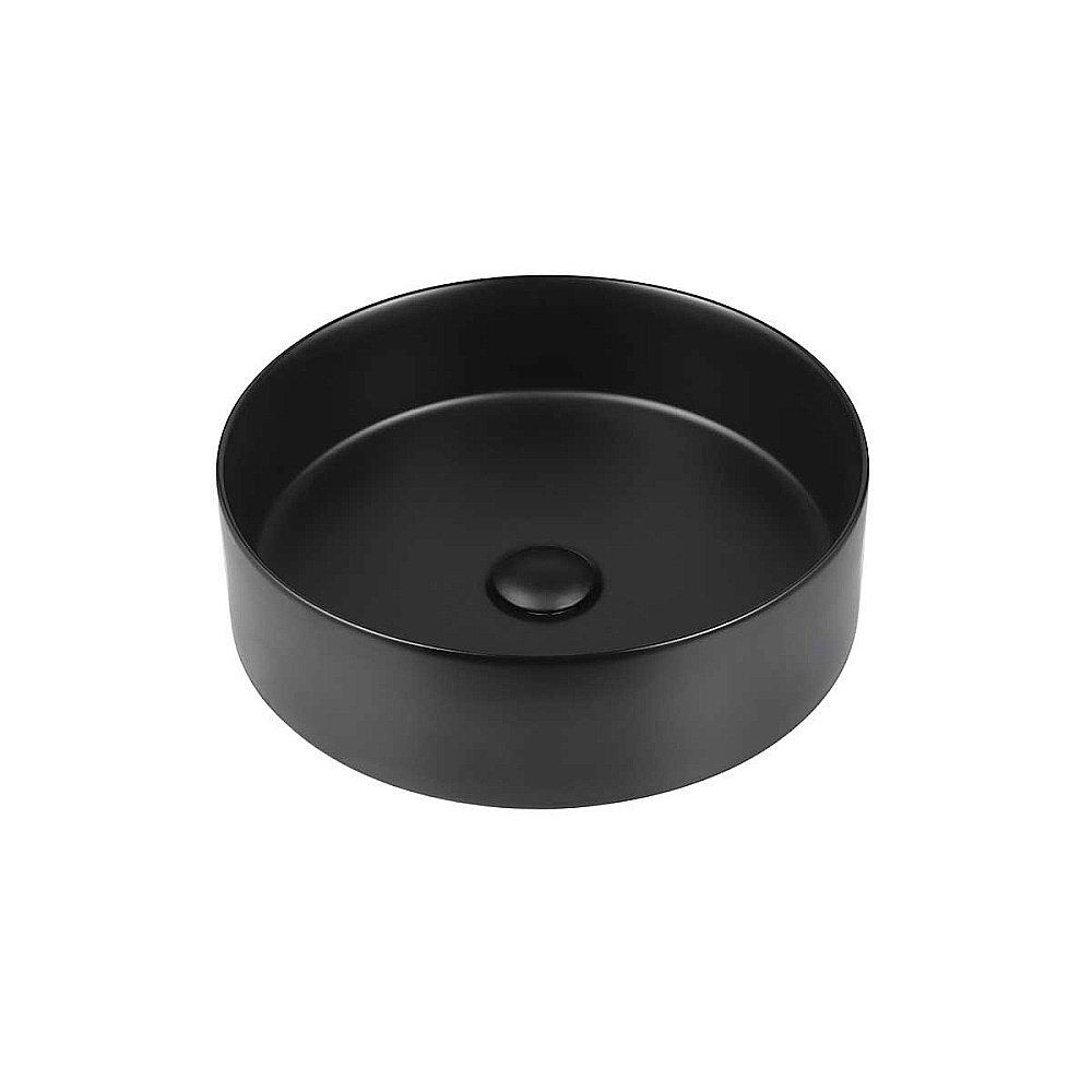 Раковина накладная Vincea 40,5 VBS-316MB черная матовая купить в интернет-магазине Sanbest