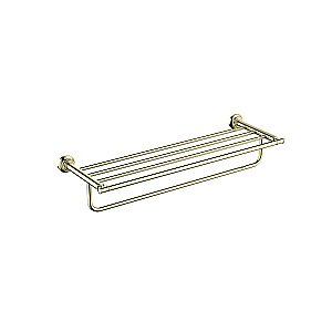 Полка с полотенцедержателем Aquatek Классик AQ4515PG полированное золото купить в интернет-магазине сантехники Sanbest