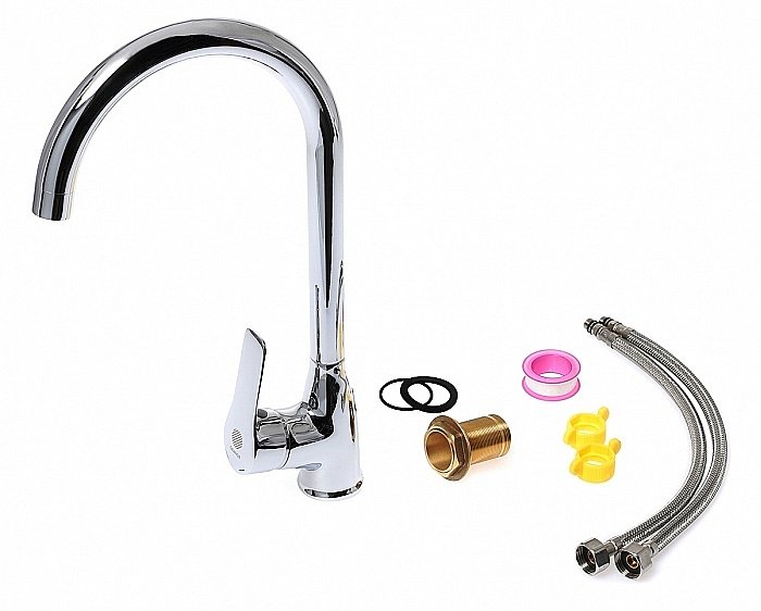 Смеситель для кухни Orange Sofi M43-001cr купить в интернет-магазине сантехники Sanbest