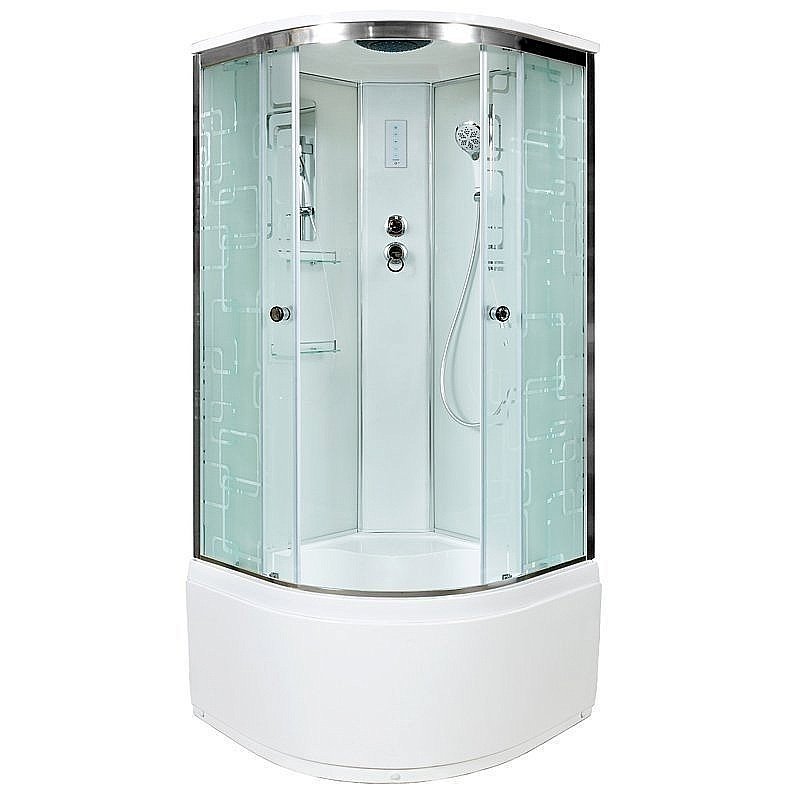 Душевая кабина DTO ЕМ4590 с пультом 90х90 купить в интернет-магазине Sanbest