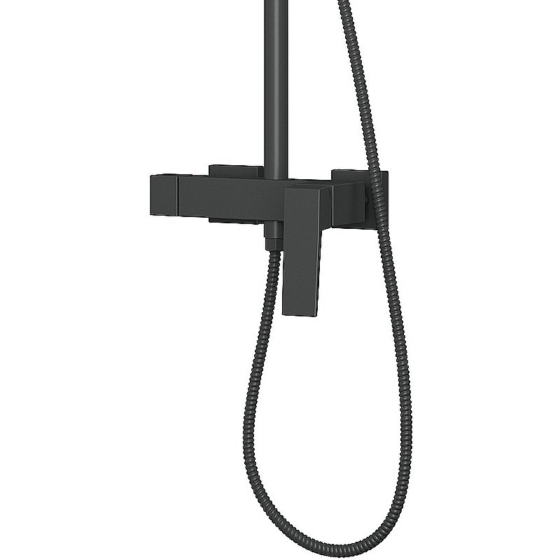 Душевая система Rush Thira TR3635-40Black черная матовая купить в интернет-магазине сантехники Sanbest