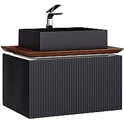 Тумба под раковину Jorno Strong 80 Str.01.80/P/A антрацит купить в интернет-магазине сантехники Sanbest