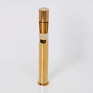 Смеситель для раковины WasserKRAFT Ems 7600 7603H золото купить в интернет-магазине сантехники Sanbest