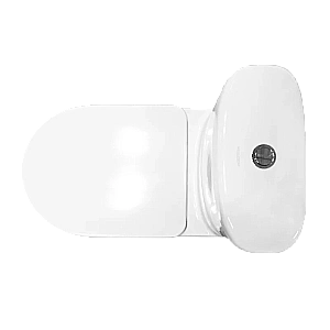 Унитаз-компакт Sanita luxe Art Comfort ARTSLCC01040622 с бачком, с крышкой микролифт, белый купить в интернет-магазине Sanbest