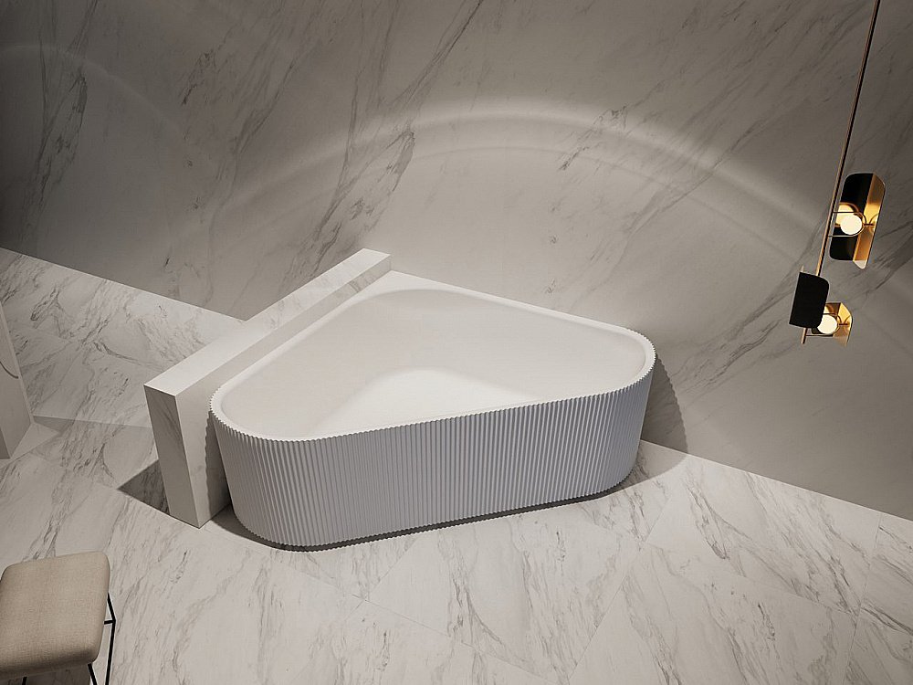 Ванна акриловая ABBER AB9446MW 150х150 белая матовая купить в интернет-магазине Sanbest