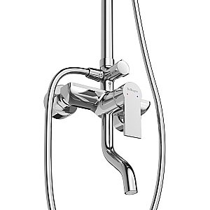 Душевая система BelBagno AURORA-VSCM-CRM хром купить в интернет-магазине сантехники Sanbest