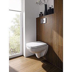 Кнопка для инсталляции Geberit Sigma 01 глянцевый хром купить в интернет-магазине сантехники Sanbest