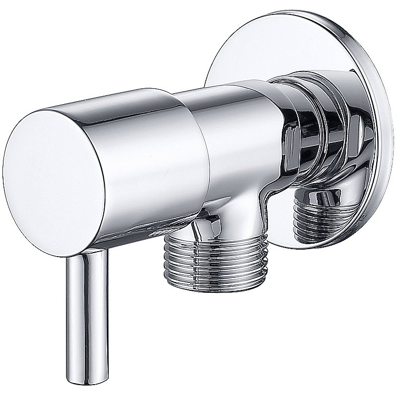 Запорный вентиль Aquatek AQ2450CR хром купить в интернет-магазине сантехники Sanbest