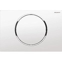 Кнопка для инсталляции Geberit Sigma 10 альпийский белый купить в интернет-магазине сантехники Sanbest