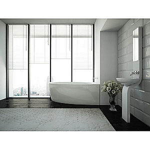 Ванна Azario KAPRIS 170х90 белая купить в интернет-магазине Sanbest