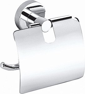 Держатель для туалетной бумаги с крышкой WONZON & WOGHAND EASY, Хром (WW-8126) купить в интернет-магазине сантехники Sanbest