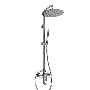 Душевая система WasserKRAFT A166.116.137.010.CH хром купить в интернет-магазине сантехники Sanbest