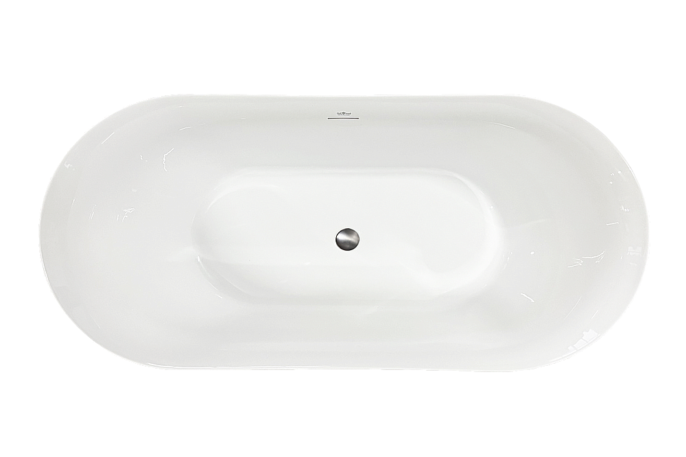Акриловая ванна Royal Bath PAFOS RB611700GR 150х73 белый купить в интернет-магазине Sanbest