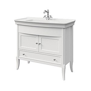 Тумба с раковиной Caprigo Valencia 100 с 2 дверками и ящиком для ванной в интернет-магазине Sanbest