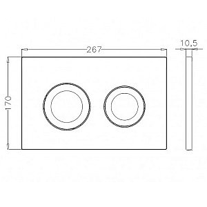 Инсталляция для унитаза Pestan Sava Fix Slim SET40006467 кнопка черная матовая купить в интернет-магазине сантехники Sanbest