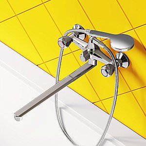 Смеситель для ванны Dorff Modern D7095000 хром купить в интернет-магазине сантехники Sanbest