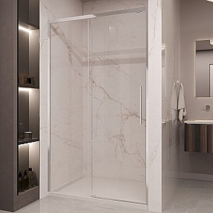 Душевая дверь Vincea Stella 160 VDS-1ST160CL стекло прозрачное/профиль хром купить в интернет-магазине Sanbest