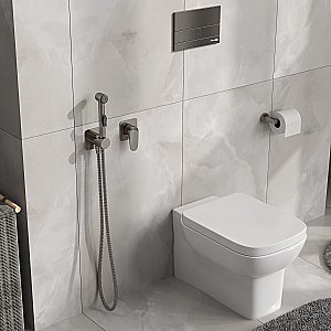 Гигиенический душ WasserKRAFT Spree 1400 A1451.275.360.092 никель купить в интернет-магазине сантехники Sanbest