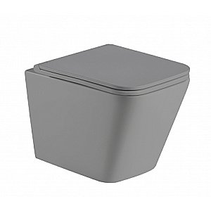 Унитаз подвесной WeltWasser WW GELBACH 041 MT-GR серый матовый купить в интернет-магазине Sanbest