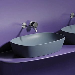 Раковина Ceramica Nova Element 60 CN6049MHL серо-голубая матовая купить в интернет-магазине Sanbest