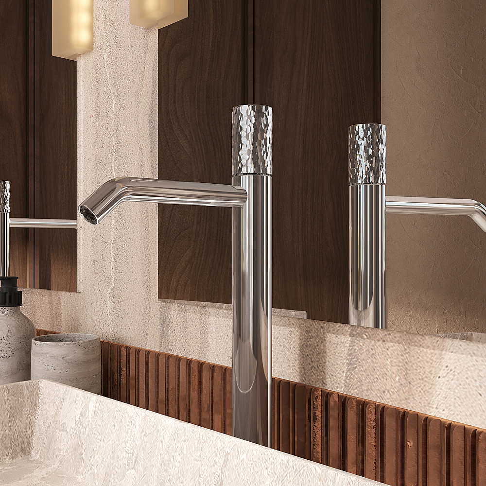 Смеситель для раковины Vincea Aura VBF-6AU2CH хром купить в интернет-магазине сантехники Sanbest