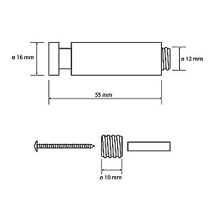Крючок Bemeta DARK 104506080 черный матовый купить в интернет-магазине сантехники Sanbest