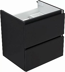 Тумба с раковиной Aquanet Вега 2.0 337952/329246 50 черный для ванной в интернет-магазине Sanbest