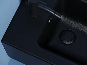 Биде подвесное Ceramica Nova Union CN4010MB черное матовое купить в интернет-магазине Sanbest