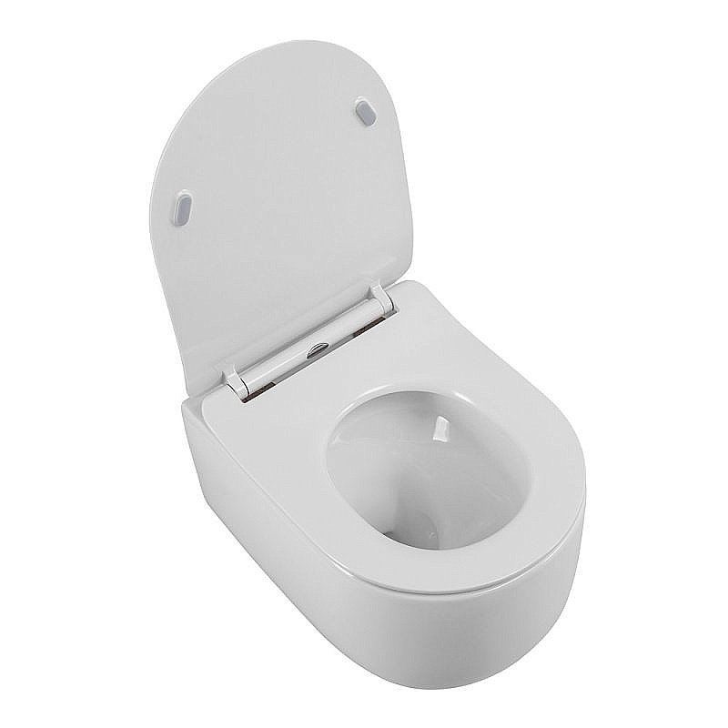 Унитаз подвесной BelBagno SOFT-TOR BB084CH-TOR безободковый, слив-торнадо купить в интернет-магазине Sanbest