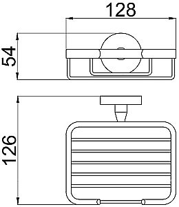 Мыльница Allen Brau Priority 6.31004-MG брашированный графит купить в интернет-магазине сантехники Sanbest