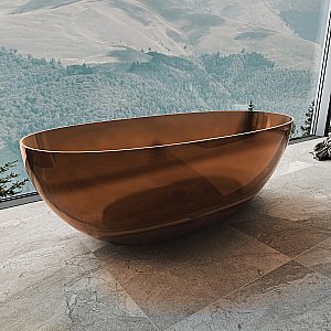 Ванна прозрачная Vincea VBT-6T01BR 170x75 янтарь прозрачный купить в интернет-магазине Sanbest