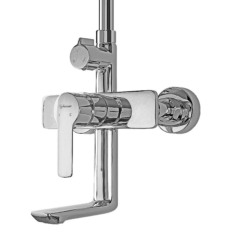 Душевая система Elghansa Emerald new 2392510-2B хром купить в интернет-магазине сантехники Sanbest