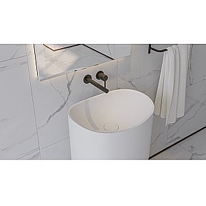 Раковина напольная WhiteCross STELLA 50 0707.050040.200 белая матовая купить в интернет-магазине Sanbest