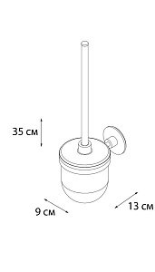 Ершик для туалета FIXSEN ROUND FX-92113 купить в интернет-магазине сантехники Sanbest