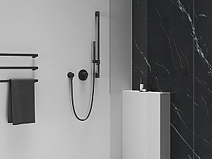 Душевой шланг Ravak SatinFlex X07P671 черный матовый купить в интернет-магазине сантехники Sanbest