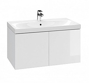 Мебель для ванной CERSANIT COLOUR 80 белая для ванной в интернет-магазине Sanbest