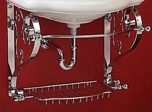 Консоль с раковиной на 3 отверстия Migliore Bella 100 ML.BLL-24.101.CR хром для ванной в интернет-магазине сантехники Sanbest