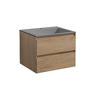 Тумба с раковиной Vincea Luka 60 N.Oak для ванной в интернет-магазине Sanbest