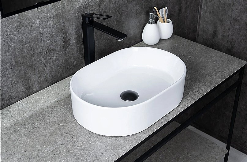 Раковина Gid N1330 белая купить в интернет-магазине Sanbest